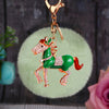 Green-Horse Mint-Pompom