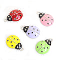 Enamel-Look Silver Gold Ladybug Alloy Charms in 10 Styles view 4
