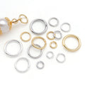 Closed Metal Jump Rings in Five Sizes Jewelry Findings view 3