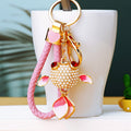 Pearl Goldfish Keychains in Five Colors with Braided and Plain Loops view 6