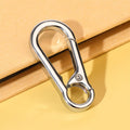 Gold-Tone and Silver-Tone Metal Snap Hooks, Split Rings and Open Rings view 6