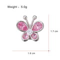 Gold Tone Silver Tone Flower Sculpted Seven Designs Metal Brooch Pin view 6