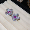 Orchid Studs
