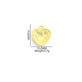 Enamel-Look Heart Alloy Charms in 6 Styles for Jewelry Crafts view 2