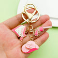 Western Cowboy Charm Keychains Featuring Black Boot Across 30 Pictured Variations view 4