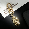 Rhinestone Openwork Hamsa Hand Clip Charms in Two Finishes view 5