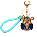 Braided Longevity and Wealth Deity Keychains in Seven Designs view 5