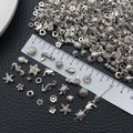 Antique Silver Spacer Bead Metal Beads for Jewelry and Craft Projects view 2