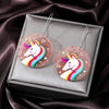 Pink Round Unicorn