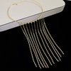 Gold Tone Fringe