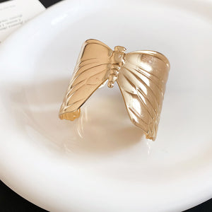 Open Metal Cuff Bracelets Butterfly Flower Crab Six Styles