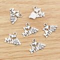 Dog And Heart Charms In 1 Style For Jewelry Making view 3