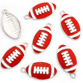 Enamel-Look Football Alloy Charms in 28 Styles for Jewelry Crafts view 9