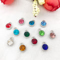 Mini Gold-Tone Birthstone Metal Charms with 2 Listed Options view 7