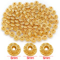 Alloy Gold-Tone Spacer Bead Metal Beads with 6 Listed Options view 4