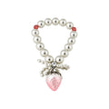 Pearl Heart Strawberry Bracelets Necklaces Tassel Earrings view 5