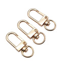 Swivel Snap Hooks with Round Rings in Six Metal Finishes view 7