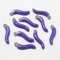 Stainless Steel Enamel Chili Pepper Charms in Two Sizes view 10