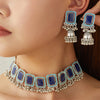 Blue Silver Set