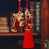 Burgundy Qilin-Car-Hanger