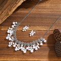 Beaded Necklace and Earring Jewelry Sets in Four Colors view 7
