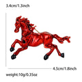 Running Horse Brooch in Five Glossy Enamel Finishes view 9