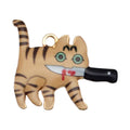 Metallic Cat Metal Charms with 8 Listed Options for DIY Jewelry Making view 12