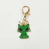 Squatting Alien Cat