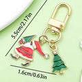 Christmas Charm Keychains in 48 Pictured Variations for Bags and Keys view 12