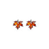 Orange Maple Studs