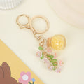 Fruit Jar Flower Tassel Keychain Acrylic Bag Charm view 7