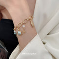 Seven Ocean Charm Bracelets With Starfish Shell Turtle And Whale Tail Details view 4