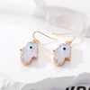 White Hamsa Eye