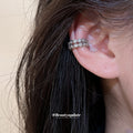 Crystal Ear Cuffs In Six Gold And Silver Geometric Designs view 3
