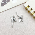 Metallic Dragonfly and Bear Metal Charms with 32 Listed Options view 12
