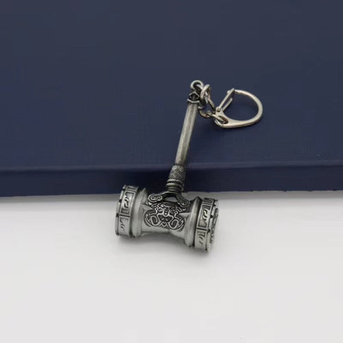 Tang San Haotian Hammer Alloy Anime Keychain Bag Charm