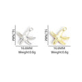 Enamel-Look Gold Silver Starfish Alloy Charms in 12 Styles view 2