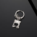Silver Huggie Charm Earrings Spider Bear Cross 14 Styles view 7
