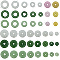 Green Bead Glossy Beads with 8 Listed Options for DIY Jewelry Making view 5