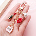 Fashion Accessory Charm Keychains in 39 Pictured Variations for Bags and Keys view 1