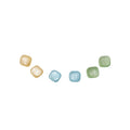 Pastel Square Resin Stud Earring Sets in Two Palettes view 5