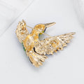 Hummingbird Enamel Metal Brooch Pin for Jackets and Lapels view 4