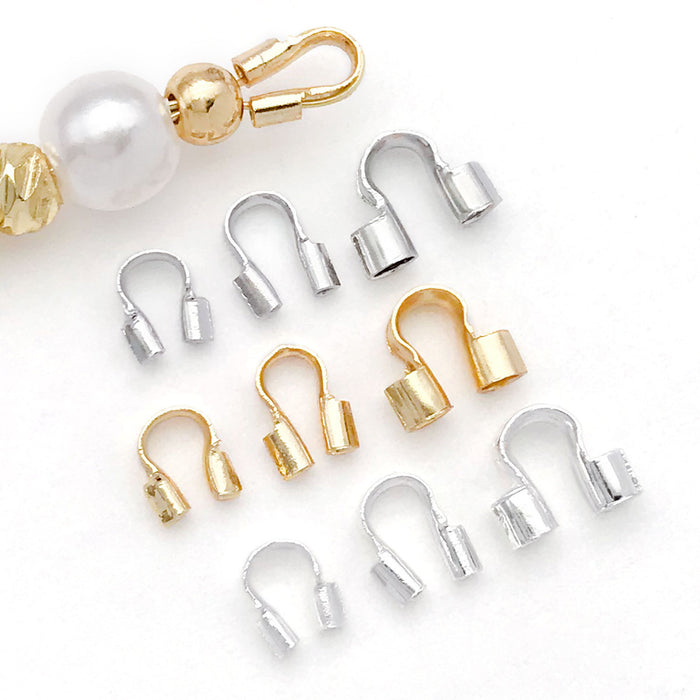 U Shaped Metal Cord Guardians in Three Sizes and Three Finishes