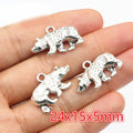 Assorted Three Dimensional Animal Charms in Mixed Finishes view 4