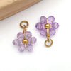 Clear Purple Daisy
