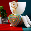 Yellow-Green-Stripe Fortune-Heart