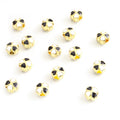 Green Four Leaf Clover Enamel Alloy Beads in Four Finishes view 9