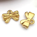 Gold-Tone Bow and Butterfly Metal Charms with 10 Listed Options view 10
