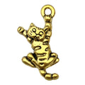 Matte Gold-Tone Cat Metal Charms with 26 Listed Options view 10