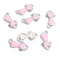 Enamel-Look Silver Gold Cat Alloy Charms in 12 Styles view 7